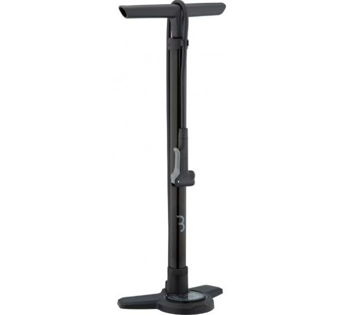 Насос BBB BFP-28 "AirBoost" підлоговий з манометром, композитн. чорний