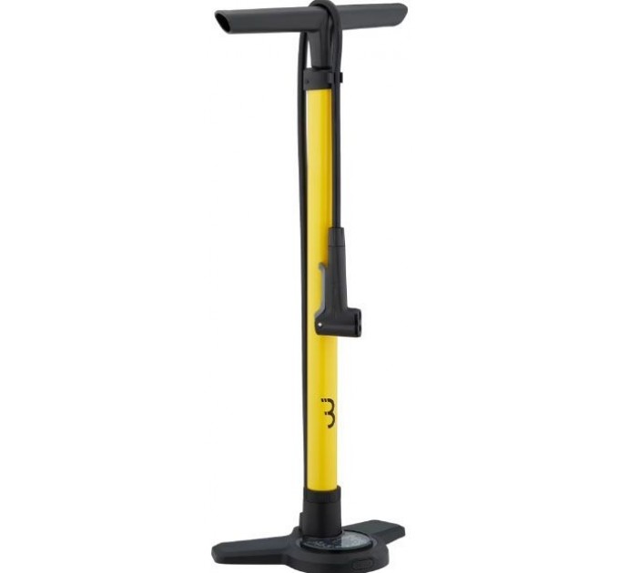 Насос BBB BFP-28 "AirBoost" підлоговий з манометром, композитн. жовтий