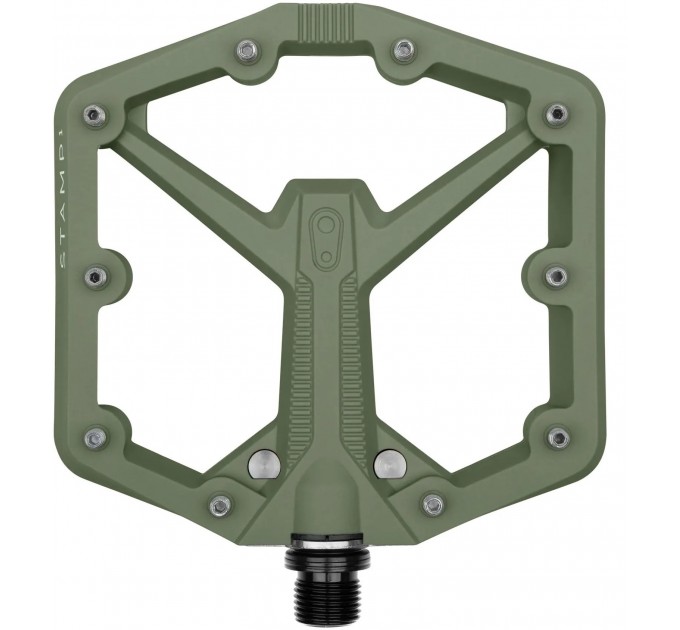 Педалі Crankbrothers STAMP 1 (GEN. 2), розмір S (37-43 eu), зелені