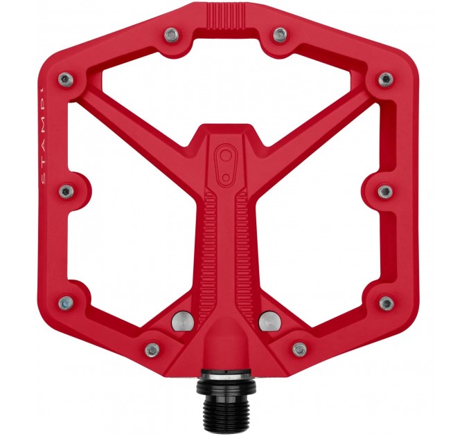 Педалі Crankbrothers STAMP 1 (GEN. 2), розмір S (37-43 eu), червоні