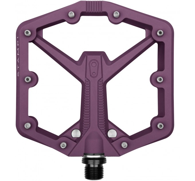 Педалі Crankbrothers STAMP 1 (GEN. 2), розмір S (37-43 eu), фіолетові