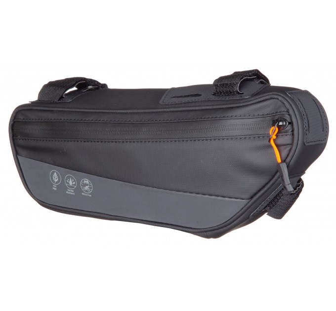 Сумка всередину рами ONRIDE Stretch, чорна, 1,5 л