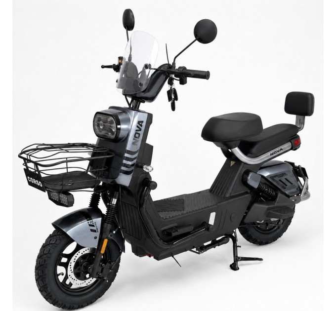 Велосипед ST 10" Corso Nova 72V 20Ah 1000W 2026 сірий