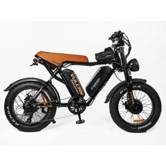Велосипед ST 20" Corso Vulcan 2х48V 18AH 2х1000W 2026 чорно-коричневий