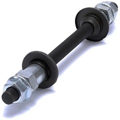 Ось X17 втулки задн. 3/8"x135мм, L:175мм, под гайки, с конусами (в сборе)