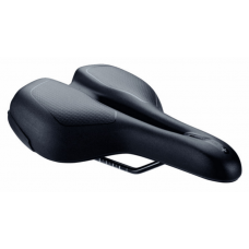 Седло BBB BSD-111 "SportPlus" с эффектом памяти, 170 x 270 мм мужское, черное