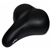 Седло Velo MTB (VL-6050), широкое комфорт. на пружинной основе, 245х205мм, 950грамм, черное