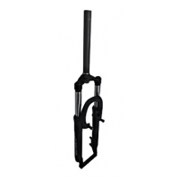 Вилка 20" Avanti AV-124 /168 1-1\8 Диск+V-brake безрезьбовая черная