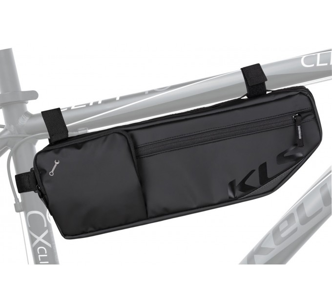 Сумка в трикутник рами KLS Maya (2,8 л), чорний