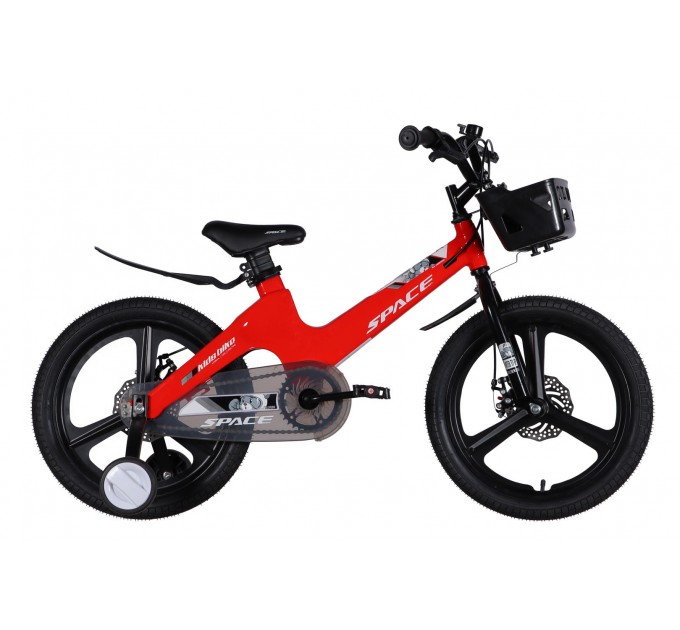 Велосипед MG 18" SPACE KID MOON DD 2026 червоний Велосипед MG 18" SPACE KID MOON DD 2026 червоний
