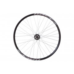 Колесо пер. VLT 29" AL 36H двост. під диск. чорн.; Втулка SHUNFENG SF-H25F на гайках чорн.