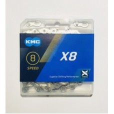 Ланцюг KMC X8, размер 1/2"х 3/32" 8 ск., 116 звеньев