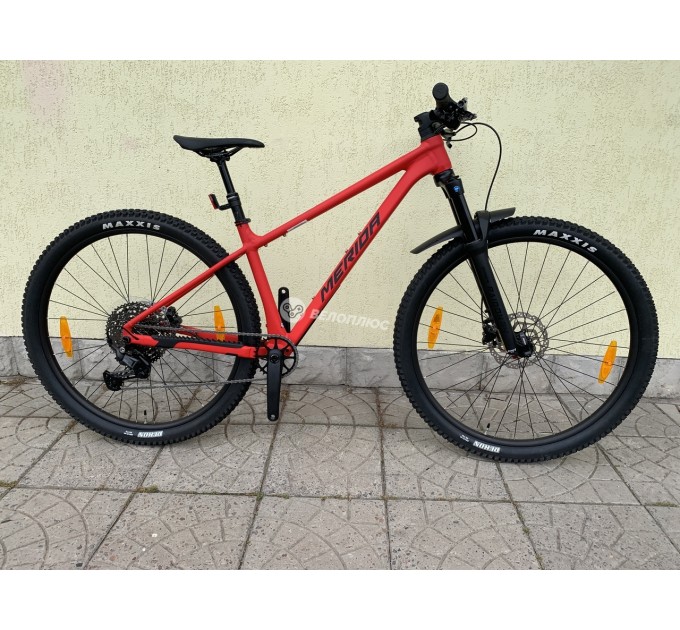 Велосипед 29" MERIDA BIG.NINE TR 600 2025 MATT RED(BLACK)