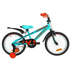 Велосипед ST 18" Formula WILD 2020 бирюзово-черный