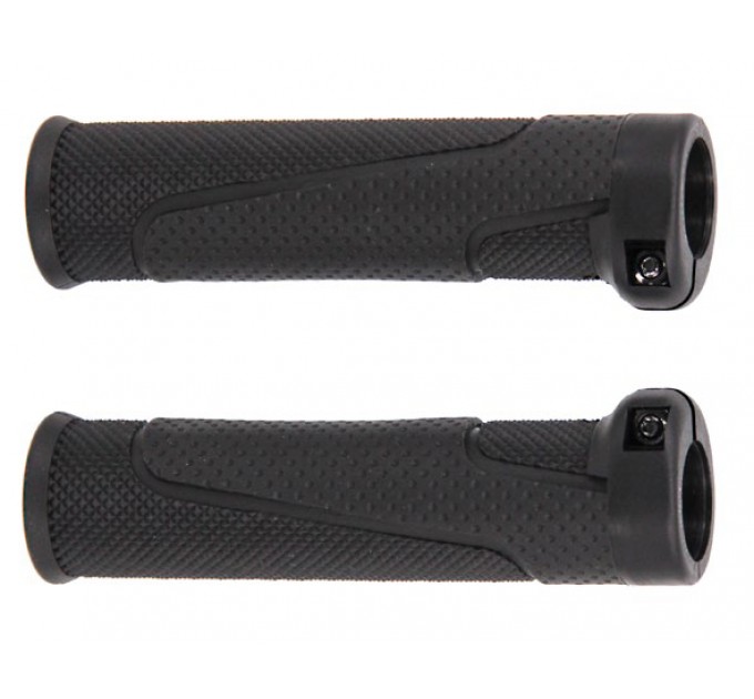 Грипсы ONRIDE Slock 10, один замок, 130 мм, черный