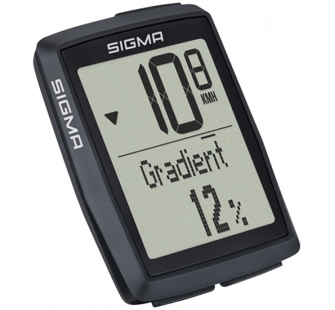 Велокомп'ютер бездротовий Sigma BC 14.0 STS, чорний