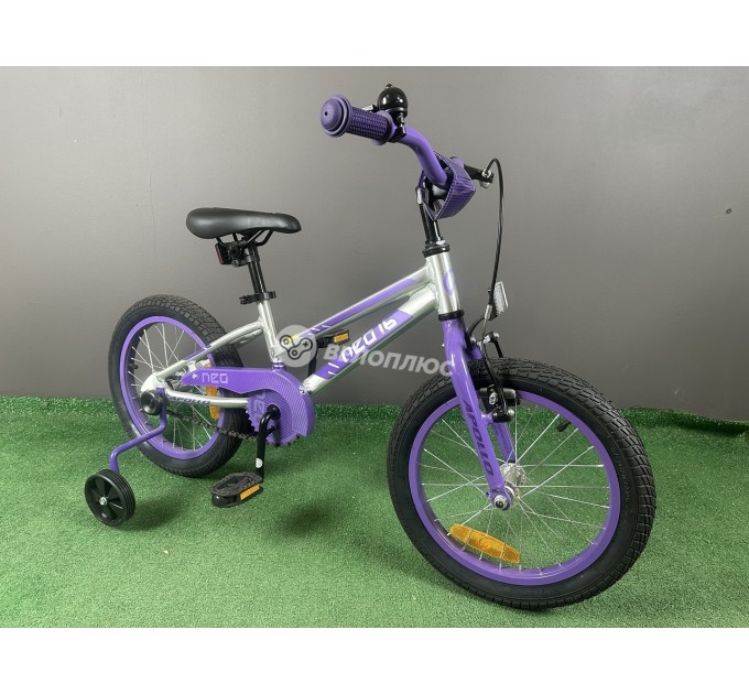 Велосипед 16" Apollo NEO girls 2022 фиолетовый