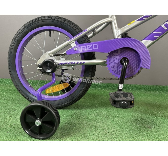 Велосипед 16" Apollo NEO girls 2022 фиолетовый