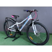 Велосипед 26" Intenzo TERRA 2023 бело-розовый