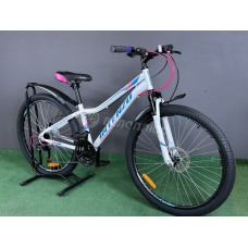 Велосипед 26" Intenzo TERRA 2023 біло-рожевий