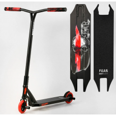 Биговел трюковый Best Scooter FEAR черно-красный