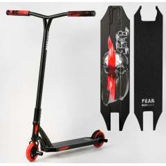 Біговел трюковий Best Scooter FEAR чорно-червоний