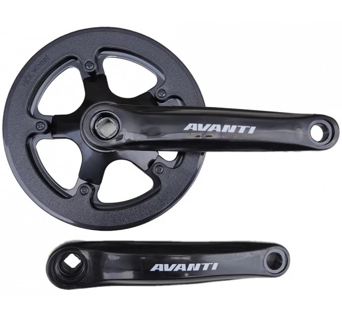 Шатун Avanti Single GS-P313 довж. 170мм зірка 40T, чорний