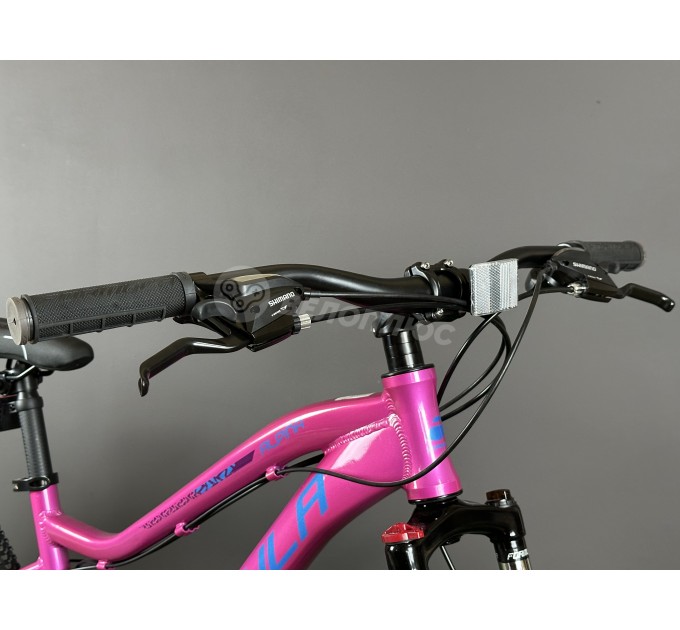 Велосипед AL 26" Formula ALPINA DD FR 2025 розово-синий