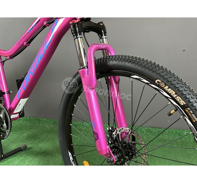 Велосипед AL 26" Formula ALPINA DD FR 2025 розово-синий