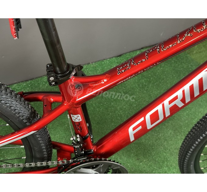 Велосипед AL 26" Formula BLACKWOOD DD FR 2025 червоно-сріблястий