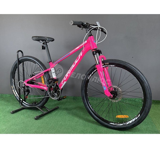 Велосипед AL 26" Formula MOTION DD FR 2025 розово-белый