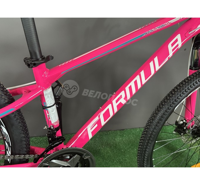 Велосипед AL 26" Formula MOTION DD FR 2025 розово-белый