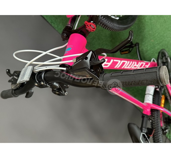 Велосипед AL 26" Formula MOTION DD FR 2025 розово-белый