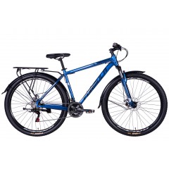 Велосипед AL 29" Formula MOTION PLUS DD FR 2025 синьо-чорний