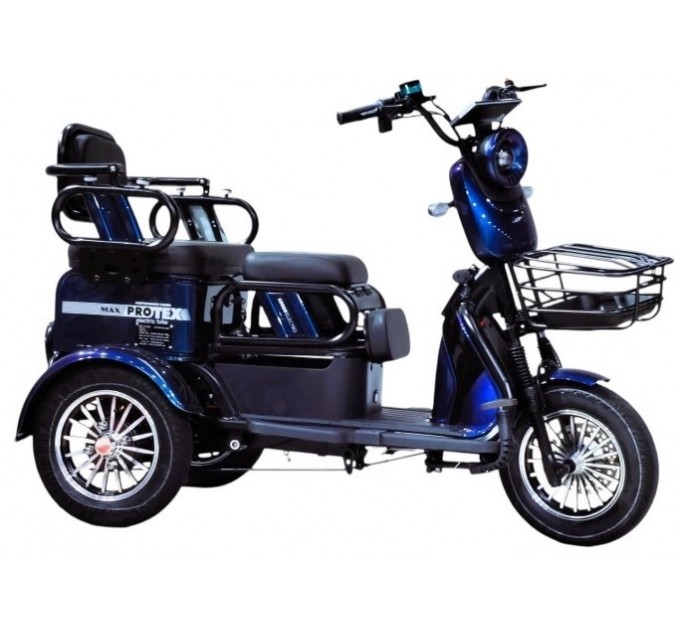 Велосипед триколісний 10" Corso PROTEX Max 72V 28Ah 1200W 2026 синій Велосипед триколісний 10" Corso PROTEX Max 72V 28Ah 1200W 2026 синій