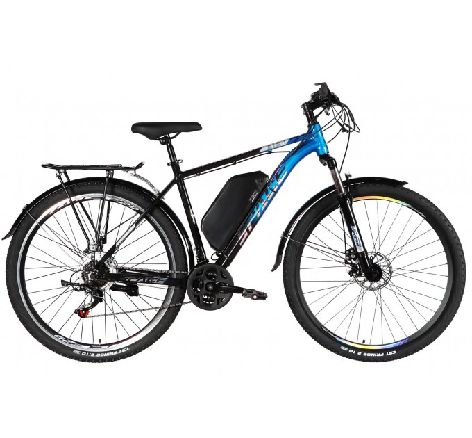 Велосипед AL 29" SPACE ePHAETON DD FR 48V 17.5Ah 500W 2026 чорно-синій Велосипед AL 29" SPACE ePHAETON DD FR 48V 17.5Ah 500W 2026 чорно-синій