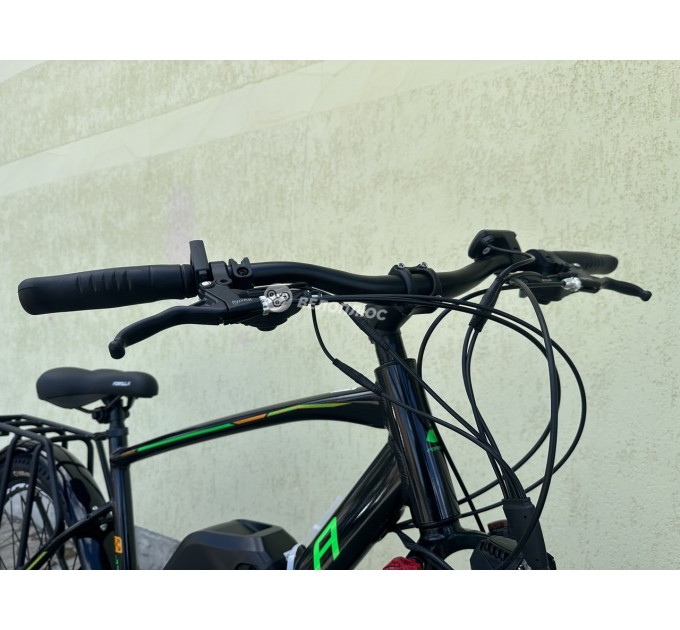 Велосипед AL 29" Formula eCURSOR MAN DD CS  48V 17.5Ah 500W 2026 чорно-зелений