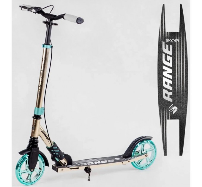 Біговел двоколісний Skyper RANGE сріблясто-бірюзовий