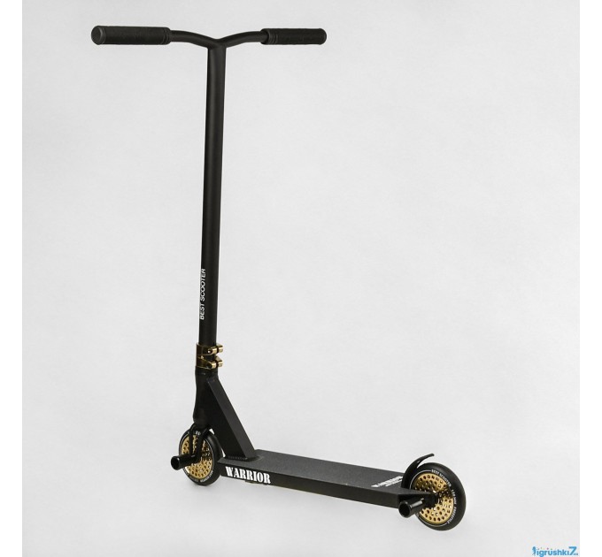 Біговел трюковий  Best Scooter WARRIOR чорно-золотистий