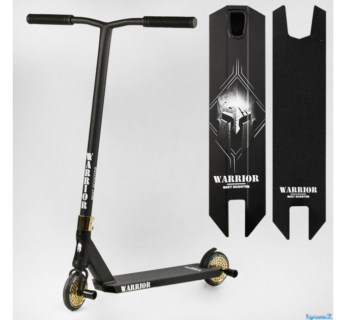 Біговел трюковий Best Scooter WARRIOR чорно-золотистий Біговел трюковий Best Scooter WARRIOR чорно-золотистий