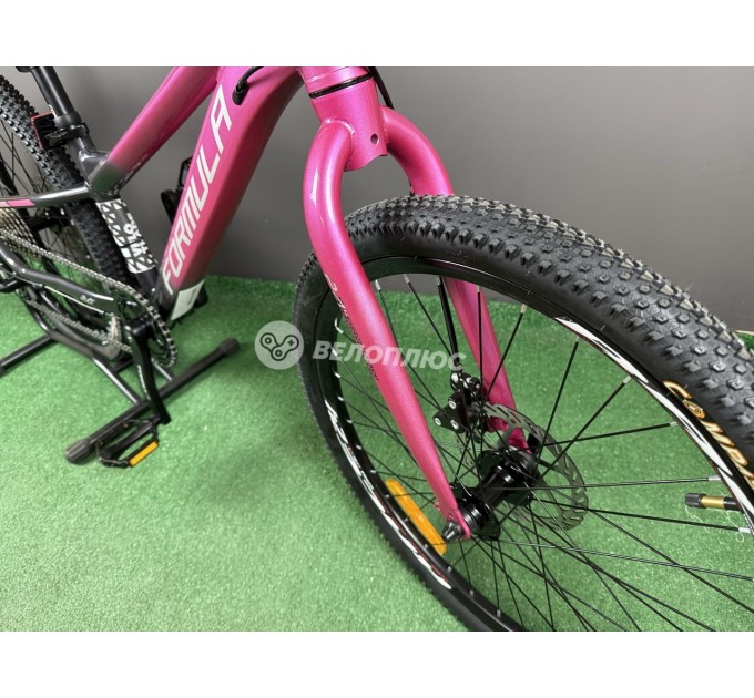 Велосипед AL 24" Formula F-1 DD CS 2026 рожево-чорний
