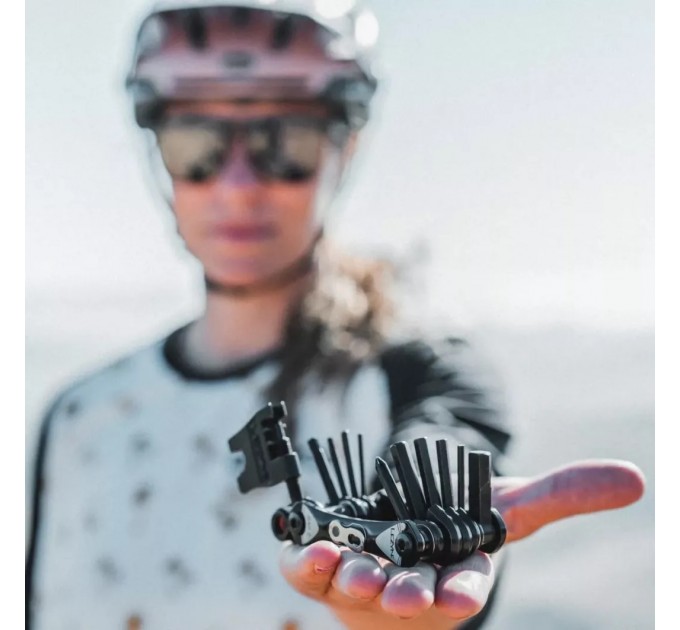 Мультитул LEZYNE RAP II Co2, 19 інструментів, чорний Y14