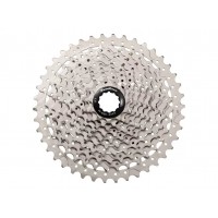 Кассета инд. 10-k 11-42T SUN RACE MTB MS2 стальной паук, Metallic Silver