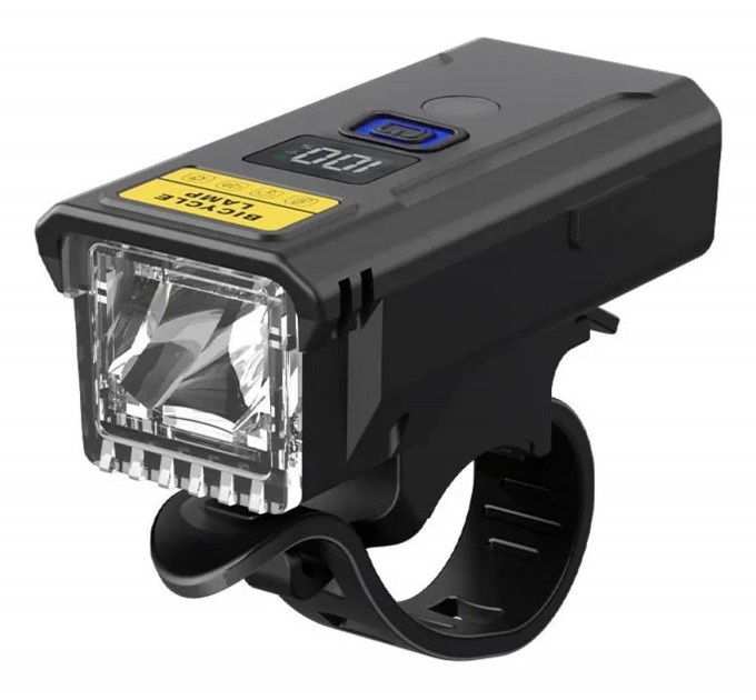Велосипедна фара BEcool BC-FL1756A 300 лм чорний акумулятор 1500мАг літій-іонний AM (брендоване паку