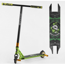 Биговел трюковый Best Scooter 85784 зелено-золотистый