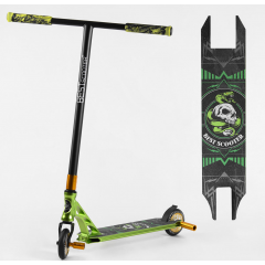 Біговел трюковий Best Scooter 85784 зелено-золотистий