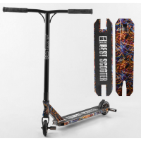 Биговел трюковый Best Scooter ACTIVE SPORT черно-сине-оранжевый