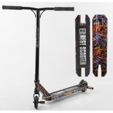 Биговел трюковый Best Scooter ACTIVE SPORT черно-сине-оранжевый