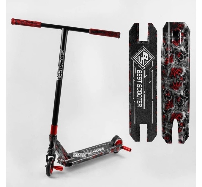 Біговел трюковий Best Scooter BS-99622 чорно-червоний