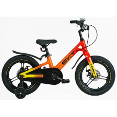 Велосипед MG 16" Corso SKY 2025 помаранчево-червоний
